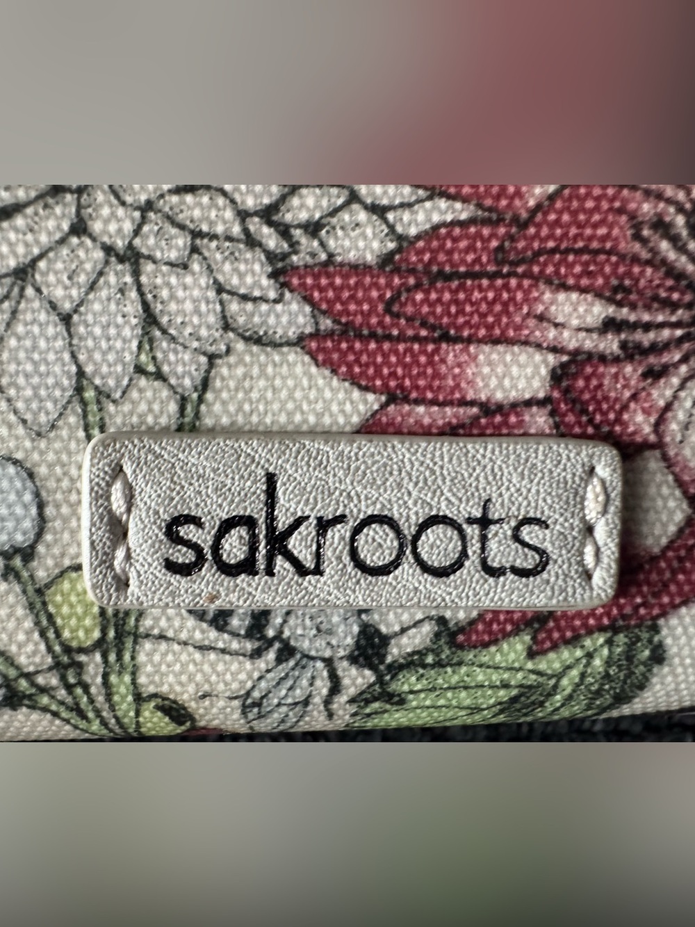 Sakroots Floral Print Crossbody Wallet/Wristlet - Picture 7 of 15